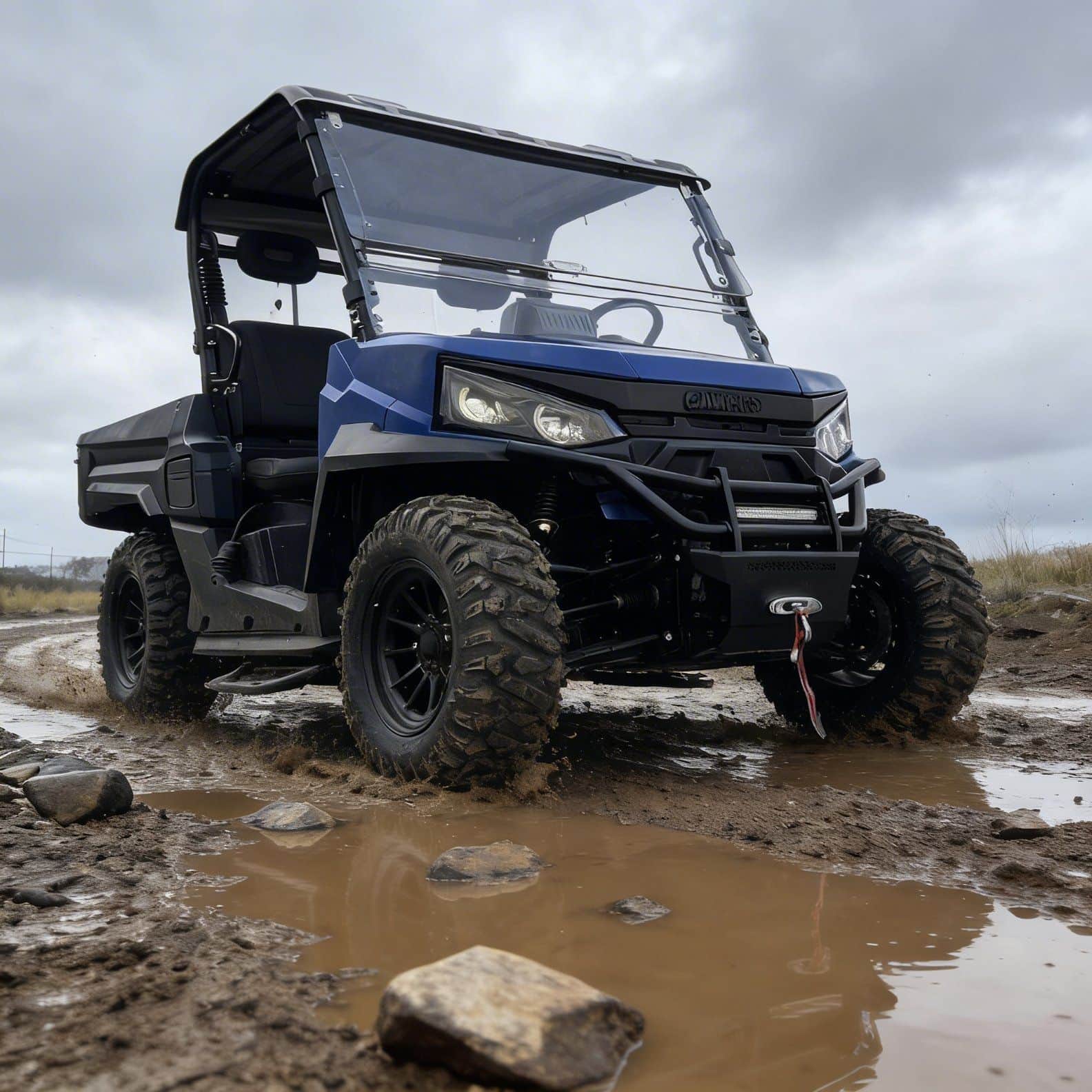 ইলেকট্রিক UTV 73.6V 20KW পিক পাওয়ার 4WD 400A কন্ট্রোলার অফ রোড